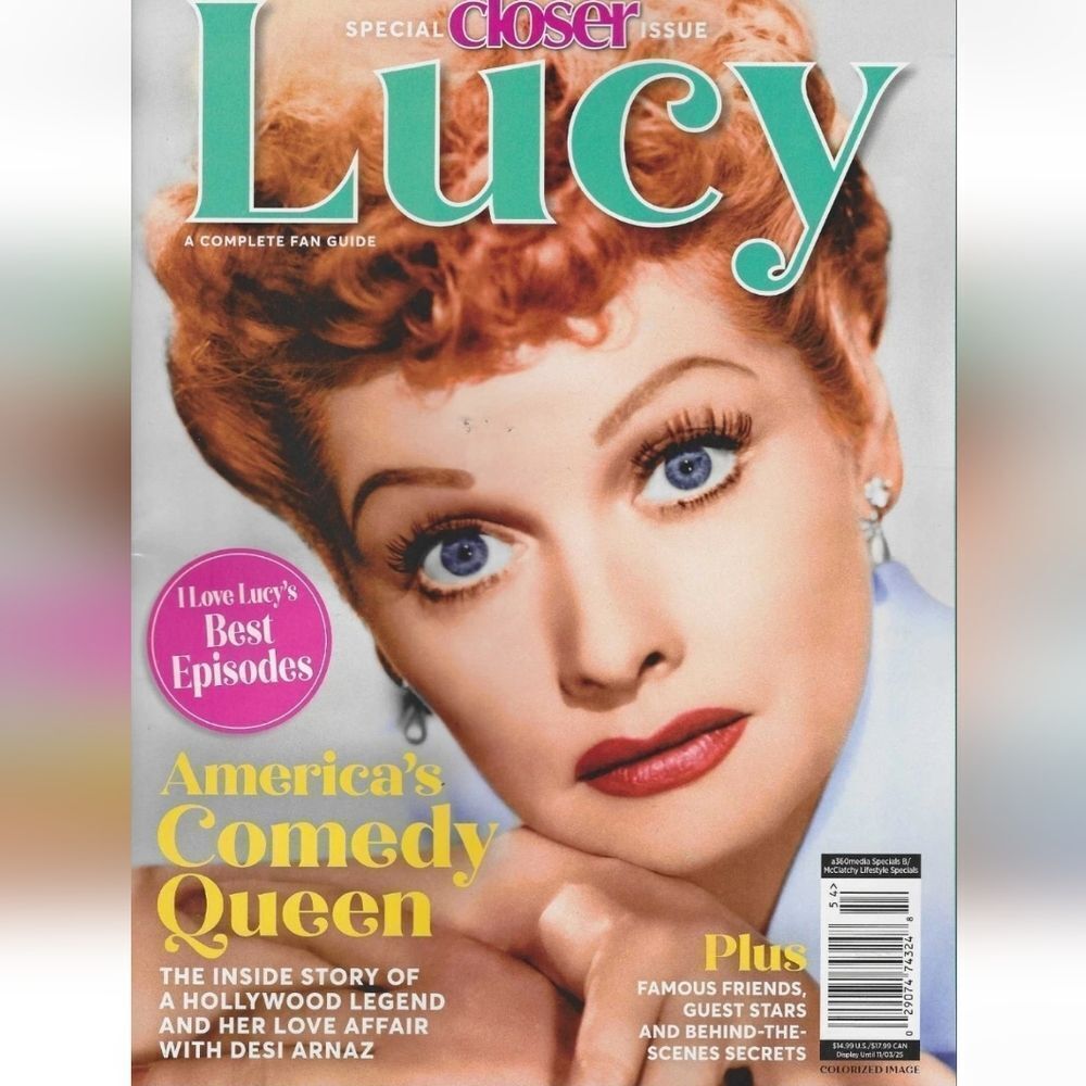 🆕️📗The Closer Special Edition Issue of Lucy - A Complete Fan Guide